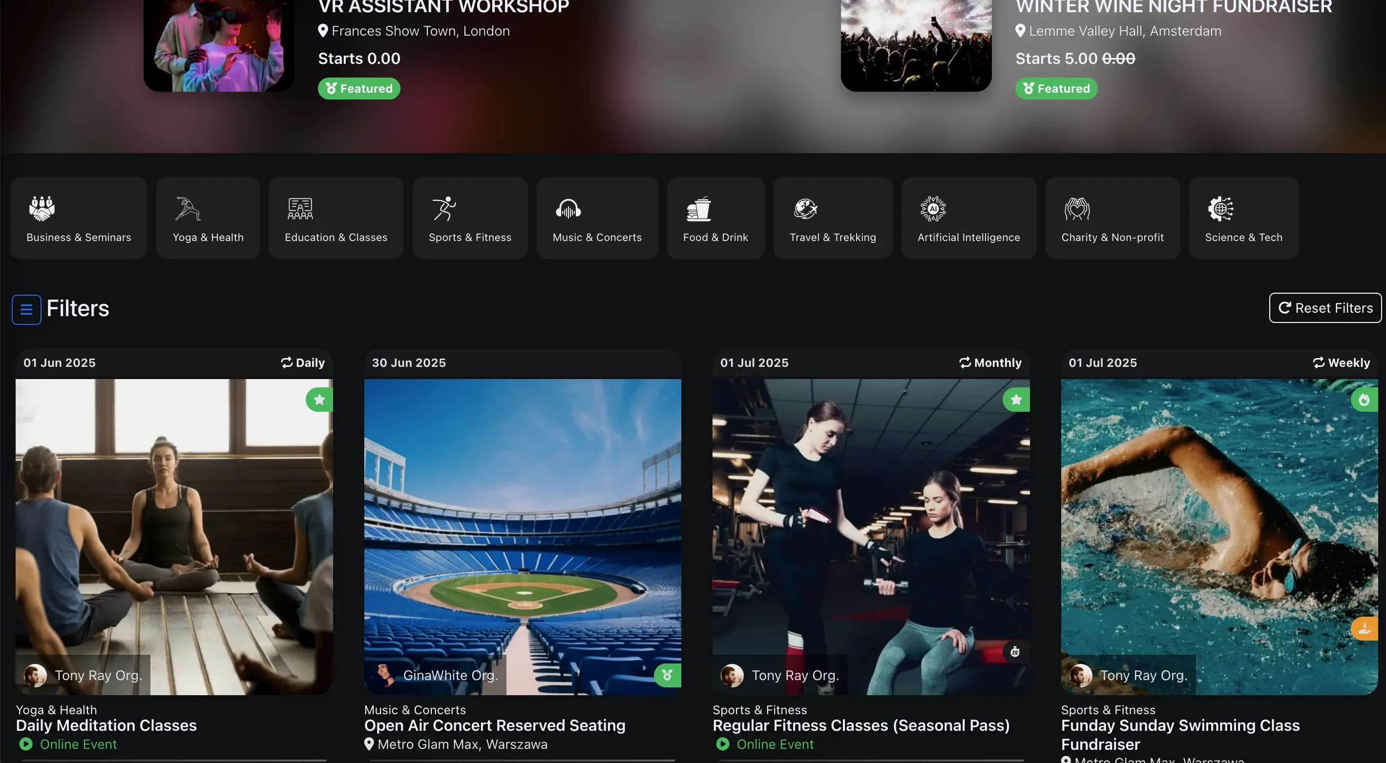 Dark Mode Interface Dark Mode Interface
